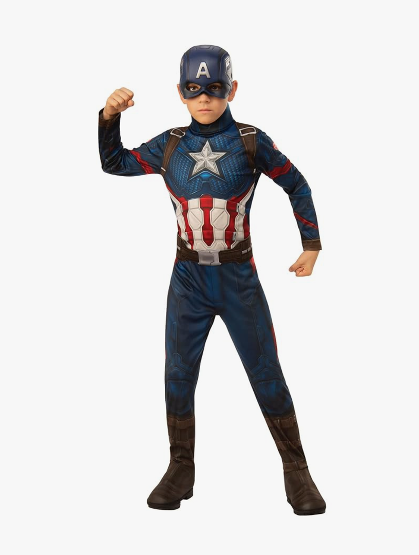 Rubie's Marvel: Avengers Endgame Child's Captain America Costume & Mask Size 8-10 Years