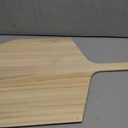 Winco 18" x 19" x 42" Wooden Pizza Peel With 42" Handle
