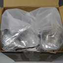 Baderke 100 Pcs Plastic Cups with Sip Lids Round Bottom Disposable Plastic Coffee Cups with Lids Clear Strawless Crystal Mugs for Iced Coffee Smoothie Cold Beverage Party Catering Supplies (18 oz)