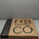 Large Wall Clock 24" Round - Silent Metal & Wood Large Farmhouse Wall Clock For Living Room Decor with 3D Roman Numerals - No Ticking - Noiseless Big Wood Decorative Clocks for Living Room Decor (Black)