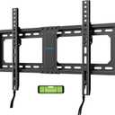 UL Listed Fixed TV Wall Mount for 37-82 Inch Screens, Low Profile TV Mount Fits 16", 18", 24" Studs, Wall Mount Bracket with Quick Release Lock, Max VESA 600x400mm, Holds up to 132 lbs by USX STAR