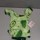 Dog Pajamas for Small Dogs Boy Girl, Dog Clothes Tiny Chihuahua Yorkie Spring Summer Shirt, Cute Puppy Outfit Pjs Jumpsuit Cat Onesie Apparel Pet Clothes, Avocado, Small (Chest 13in )