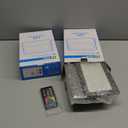 MELPO Led Flood Light 500W Equivalent, RGBW Led Outdoor Lights Colored Floodlight with Remote,50W,5000ML 2700K,120 Colors, Timing, Dimmable, Custom Modes, Landscape Lighting (2 Pack)