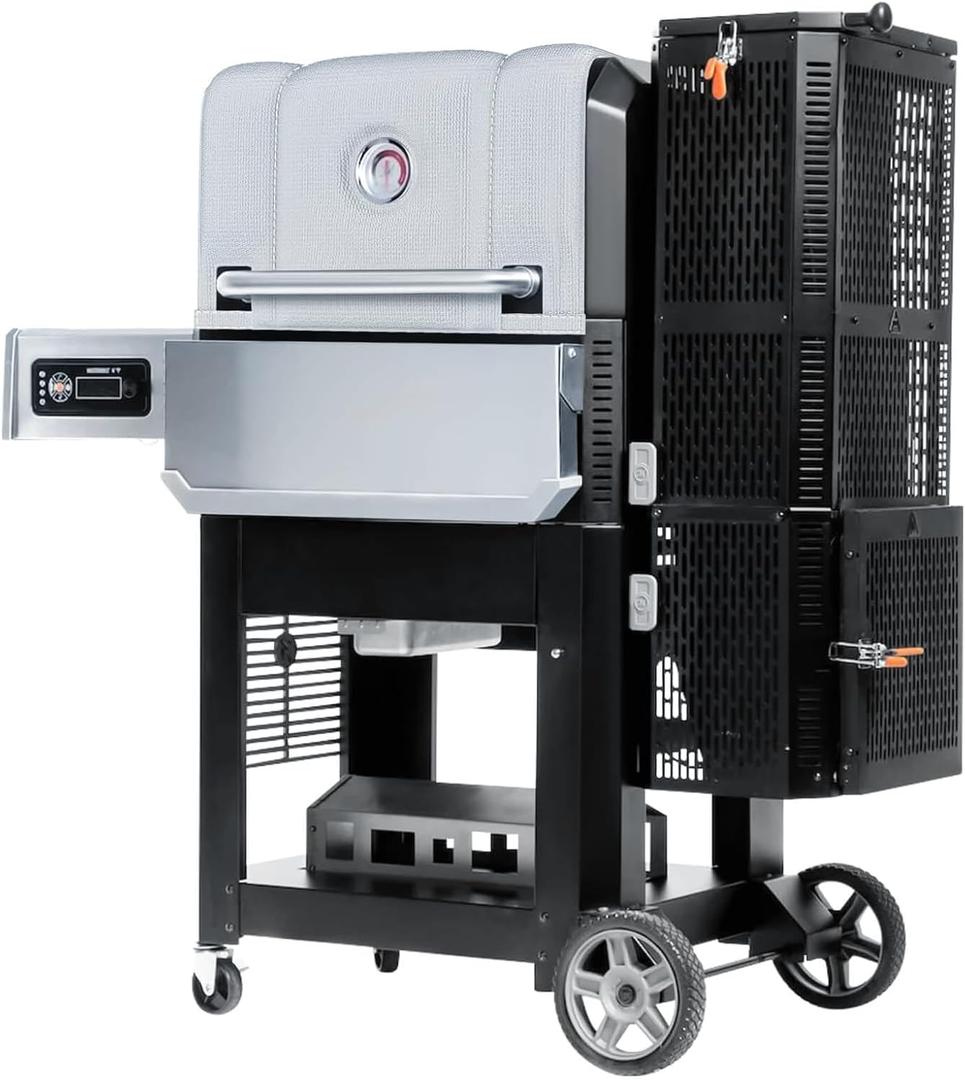 Grill Thermal Insulated Blanket for Masterbuilt Gravity Series 800 Charcoal Grill, fits MB20040221 Gravity Series Grill Smoker Insulation Blanket for Winter Cooking