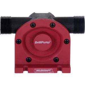 Milescraft 1314 DrillPump750 - Self Priming Water Pump Attachment for Drills - Water Transfer Pump - Uses Common Garden Hose - 750 Gallons per Hour
