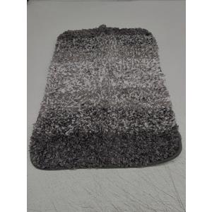 OLANLY Bathroom Rugs Mat 24x16, Extra Soft Absorbent Microfiber Bath Rugs, Rubber Backing, Quick Dry, Machine Washable Bath Mats for Bathroom Floor, Tub, Shower and Home Decor Accessories, Grey