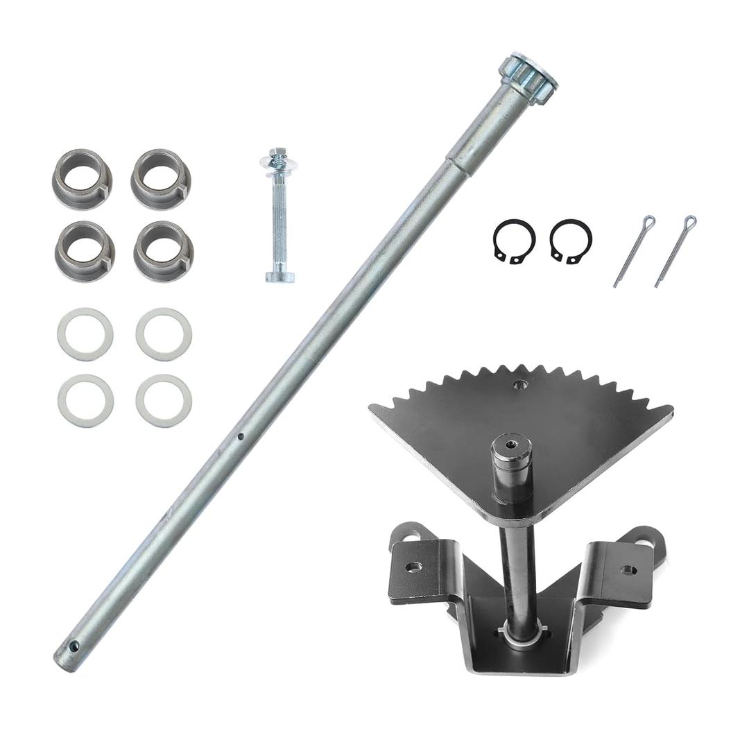 Steering Sector Gear Compatible with John Deere LT133 LT150 LT155 LT160 LT166 LT170 with Shaft