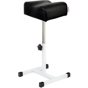 Pedicure Stand Stool Footrest Stand Adjustable Height Technician SPA Beauty Stand Stool with Non-Slip SPA Salon Home Equipment Black