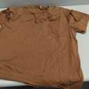 Amazon Essentials Men's T-Shirts, Short-Sleeve Crewneck Pocket, Cotton, 1-Pack (X-Large, Brown)