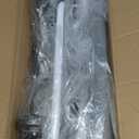 Bedside Commode with Wheels, Shower Wheelchair with 300 LBS Weight Capacity, Portable Toilet with Bucket for Elderly and Disabled