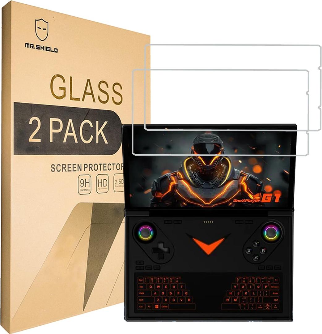 Mr.Shield Screen Protector compatible with ONEXPLAYER G1, 8.8 Inch [Tempered Glass] [2-PACK] [Japan Glass with 9H Hardness]
