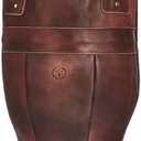 Modest Vintage Player Heritage Brown Leather Uppercut Bag (Un-Filled)