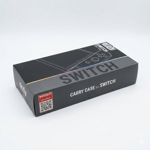 Orzly Carry Case Compatible with Nintendo Switch and New Switch OLED Console  Black Protective Hard Portable Travel Carry Case Shell Pouch with Pockets for Accessories and Games