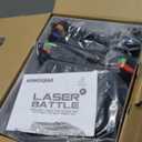 ArmoGear Laser Tag Guns with Vests Set of 4 - Adult Laser Tag Guns, Multiplayer Lazer Tags Set for Kids, Teens, and Adults - Indoor and Outdoor Game for Family Fun - Gift for Boys and Girls, Ages 8+