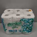 Amazon Brand - Presto! Ultra-Strong Premium Paper Towels, 158 Sheet Huge Roll - Flex-a-Size, 12 Rolls (2 Packs of 6), Equivalent to 38 Regular Rolls, White