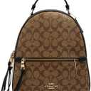COACH Jordyn Backpack, Khaki Multi
