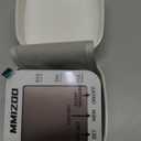 MMIZOO Wrist Blood Pressure Monitor Large LCD Display BP Machine Adjustable Cuff 5.31-7.68 inch Automatic 99x2 Sets Memory with Carrying Case for Home Use (W1681) (White)