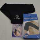 Fittest Pro Shoulder Ice Pack Wrap, HSA or FSA Eligible, Reusable Cold Therapy Wrap for Tendonitis, Swelling, Rotator Cuff, and Recovery - Shoulder Brace Compression Sleeve