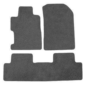 Car Floor Mats for Honda Civic 2006-2011,Nylon Gray Carpet All Weather Waterproof Auto Liners Foot Pads Set