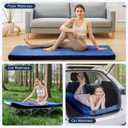 HomeMate CertiPUR-US Memory Foam Camping Mattress Pad Portable Roll Up Mattress for Adults Sleeping Mat Cot Mattress Pad