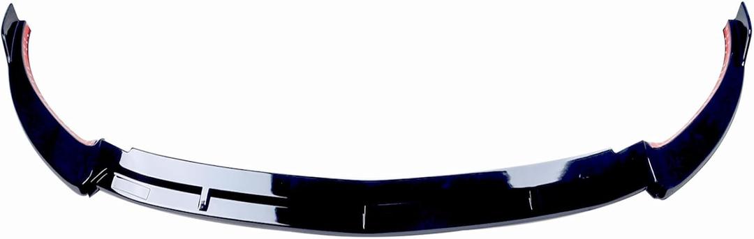 New Front Bumper Lip Compatible with Mercedes Benz E Class W213 E63 AMG 4 Door 2021 2022 2023 Car Front Spoiler-Gloss Black Sport Front Spoiler - 3pcs