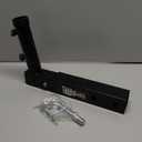 Foldable Hitch Mount Flagpole Holder | All Metal Heavy- Duty, Fits Standard 2" Trailer Hitch, Compatible with Jeep, Truck, SUV, RV, Pickup, Camper Trailer (ONE Flagpole)