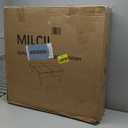 Square Ottoman with Storage, Large Oversized Ottoman Coffee Table, Double Flipping Lid & Mid-Century Modern & Faux Leather Style, Loads 660 lb, for Living Room, Bedroom, Entryway