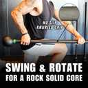Wolf Strength Macebell: 15lb Steel Mace for Core, Shoulders & Grip