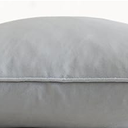 a moment 4 Pack Throw Pillow Covers - Chenille & Velvet Set with Piping, Farmhouse Textured Design Pillow Cases for Couch Sofa Bed Livingroom (16x16 Inch, No Insert)