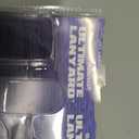 Kwik Tek ULTIMATE LANYARD, Blue and Silver, for PWCs, One Size (UL-3)