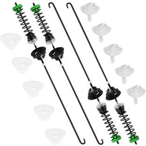 W11130362 MVWX655DW1 WTW5000DW2 WTW5000DW1 WTW5000DW3 MVWC565FW0 MVWC565FW1 Washer Suspension Rod Kit for Whirlpool Maytag Kenmore MVWC555DW0 11022352510 W10594080 W10735786 W10748956 W10780040