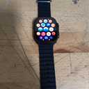 Apple Watch Ultra 2 (GPS + Cellular, 49MM) - Black Titanium Case with Black Ocean Band 