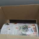 Yinhua Merry Christmas Kitchen Mats for Floor, Xmas Tree Kitchen Rugs Sets of 3, Anti Fatigue Mats for Kitchen Floor Mat Non Slip Waterproof Rug for Christmas Winter, 17.3"30"+17.3"47"+17.3"59"