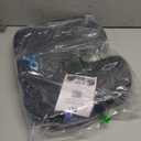 Everlasting Comfort Doctor Recommended Memory Foam Seat Cushion for Office Chairs & Car - Ergonomic Office Desk Accessories - Cushions for Tailbone Pain Relief, Sciatica (Black, Large)