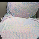 Autoamerics 1-Piece Windshield Sun Shade - Holographic Print Foldable Car Front Window Sunshade for Cars SUV Truck - Heat Blocker Visor Protector Blocks Max UV Rays and Keeps Your Vehicle Cool - LARGE = 64 x 33.5 inches