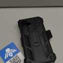 FNTCASE for Samsung Galaxy S24 Case: Military Shockproof Protective Phone Cover with Belt-Clip Holster & Kickstand, Full-Body Drop Proof Protection Heavy Duty Durable Rugged Cases for S24 5G Black