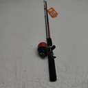 South Bend Neutron Spincast Fishing Rod & Reel Combo, Orange, 5' 6"