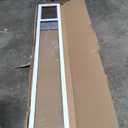 PetSafe Sliding Glass Pet Door - No-Cut DIY Install Doggy Door for Renters - Aluminum Frame - Adjustable Height 75 7/8" to 81" - Ideal for Medium Dogs Up to 40 lb - White