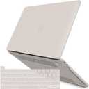 IBENZER Compatible with MacBook Pro 13 Inch Case M2 M1 2026 2025 2024 2023 2022 A2338 A2289 A2251 A2159 A1989 A1706 A1708, Hard Shell Case & Keyboard Cover for Mac Pro 13, Rocky Gray,T13RKGY+1