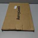 Vinyl Placemats Set of 6-1217.7 Inch Waterproof & Heattable Placemats, Fall Faux Leather Wipeable Outdoor Table Mat for Dining, Kitchen, Indoor Outdoor Use (Brown, Linen Texture)