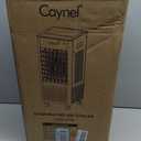 CAYNEL Portable Air Conditioners w/Remote, 4 Modes & 3 Speeds,1.45-Gal Tank Windowless Air Conditioner for 20H Cooling, 7.5H Timer for Auto Off,3-IN-1 Evaporative Air Cooler for Room Bedroom Office