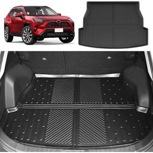 Rear Cargo Mat for 2019-2025 Toyota RAV4 All Weather Trunk Mat TPE Rear Cargo Liner for 2019 2020 2021 2022 2023 2024 2025 RAV4 Rear Cargo Mat for 2019-2025 Toyota RAV4 All Weather Trunk Mat TPE Rear Cargo Liner for 2019 2020 2021 2022 2023 2024 2025 RAV4