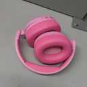 iClever BTH20 Active Noise Cancelling Headphones for Kids, 60H Play Time,Type C Fast Charging, Safe Volume 80dBA, Bluetooth5.4, Award-Winning Kids Headphones Wireless for iPad Tablet Airplane, Pink