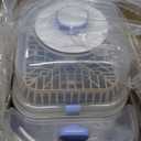 4 in 1 Baby Bottle Washer with 2 Wash Time, Baby Bottle Sterilizer and Dryer, Save time & Effort, Easy to Use, Blue