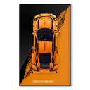 NAOCARD Display Wallboard for Technic 42056 Porsche 911 GT3 RS, Wall Mount for Lego Technic Race Car (Model Not Included)