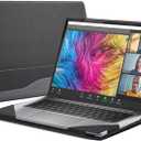 Laptop Case Cover for HP ZBook Firefly 14 G11 14" Mobile Workstation Notebook Sleeve Computer Bag Protective PU Leather Shell (Gray)