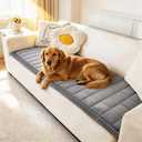 Awjcsv Couch Cover for Dogs Washable, Fuzzy Pet Couch Covers for 3 Cushion Sofa Pet Friendly, Non Slip Sofa Cover (Blue-Grey, 27.6" x 59"/70 x 150cm)