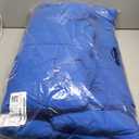 Amazon Essentials Men's Recycled Polyester Hooded Long Puffer, Bright Blue, 4X-Large Big