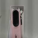 Go Brush Pro 2026 Hair Straightener Brush 300 Million Negative Ionic Portable Cordless Hair Straightener for Women with 4 Temps Fast Heating MCH Ceramic Coating Smooth Frizz - Free Hair Gift for Women