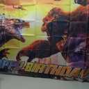 Two Three Kingdoms Godzilla Background Godzilla Vs. Monster King Kong Theme Back 56*38